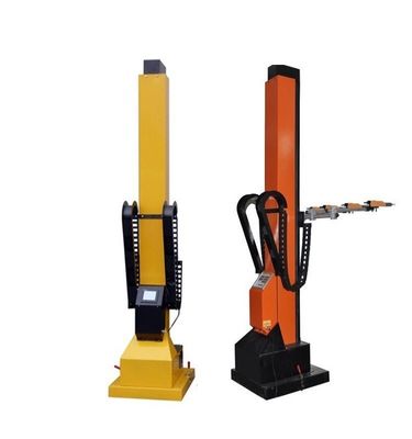 Máquina de pulverização eletrostática recíproca de linha de montagem automatizada com um
