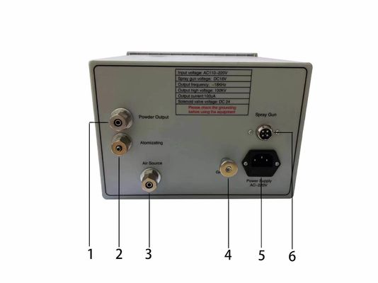 Máquina de revestimento em pó eletrostático portátil HXC-KI para linha de montagem profissional