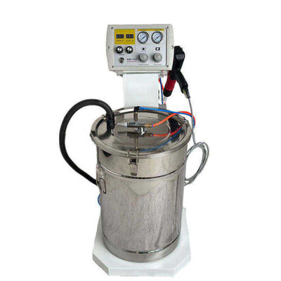 Função de revestimento em pó da superfície do metal Máquina de revestimento profissional HXC-310 com rolos