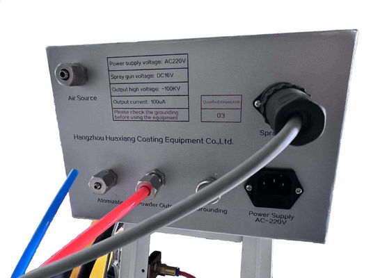 Função de revestimento em pó da superfície do metal Máquina de revestimento profissional HXC-310 com rolos