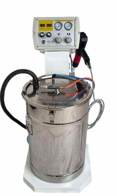Função de revestimento em pó da superfície do metal Máquina de revestimento profissional HXC-310 com rolos