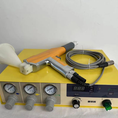 Máquina de pulverização de pó metálico eletrostático de revestimento a vácuo HXC-600A para substrato de aço