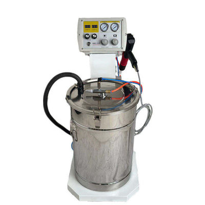 Máquina de pulverização de metal eletrostática de revestimento por adsorção de vácuo com cartucho de pó durável HXC-310 personalizado com rolos