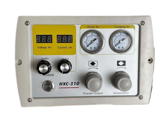 Máquina de pulverização de metal eletrostática de revestimento por adsorção de vácuo com cartucho de pó durável HXC-310 personalizado com rolos