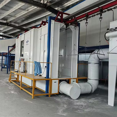 Sistemas de transporte de revestimento de pó de carga pesada poupança de energia ruído baixo