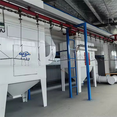 Sistemas de transporte de revestimento de pó de carga pesada poupança de energia ruído baixo