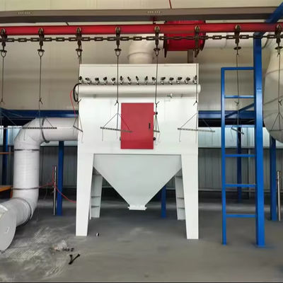 Sistemas de transporte de revestimento de pó de carga pesada poupança de energia ruído baixo