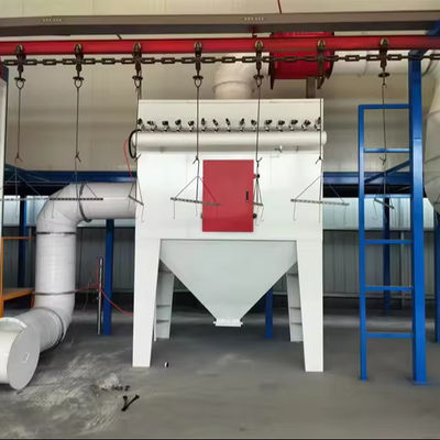 Linha de revestimento de pó automatizado personalizado Adsorção de vácuo Linha de pintura de revestimento de pó