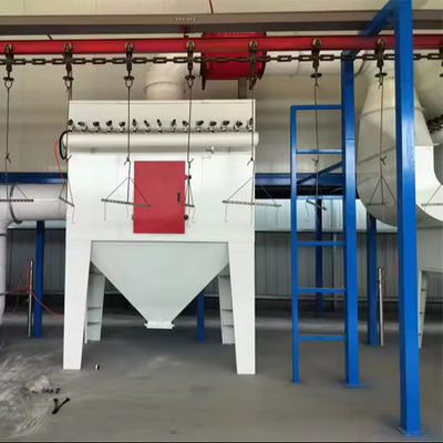 Máquina automática de revestimento em pó eficiente em termos energéticos resistente à fadiga