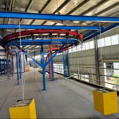 Linha de produção de revestimento em pó totalmente automática Eficiência energética Alta precisão