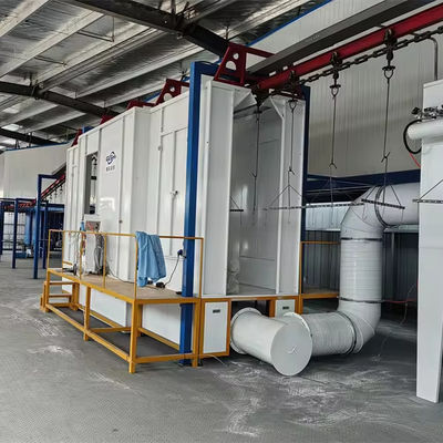 Linha de produção de revestimento em pó totalmente automática Eficiência energética Alta precisão