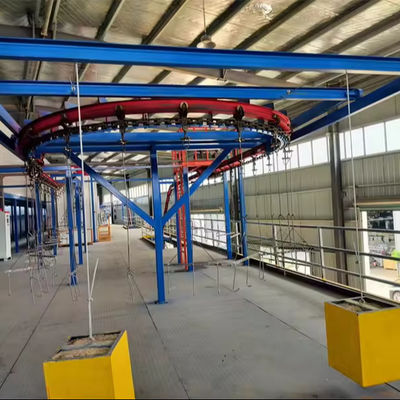 Linha de revestimento de pó eletrostático polivalente Sistemas de linhas de pintura de revestimento de pó industrial