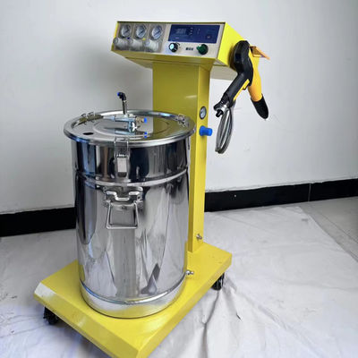 HXC-600A Cartucho de pó de revestimento a vácuo Máquina de revestimento de metal por pó eletrostático
