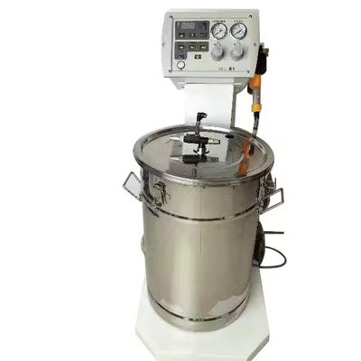 500W 220V Máquina de pulverização eletrostática de revestimento de superfície de metal manual móvel