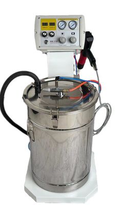 Máquina de revestimento industrial de pó de 40 kg para superfície de metal Função de pulverização automática