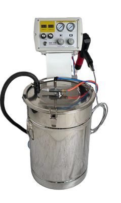Máquina de revestimento em pó de projeto científico para lojas de materiais de construção e pulverização automática