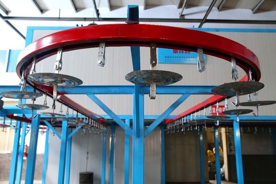 Máquina de revestimento automático de pó de alta produtividade