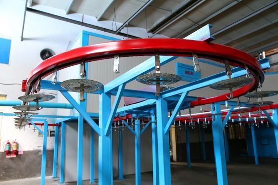 Máquina de revestimento automático de pó de alta produtividade