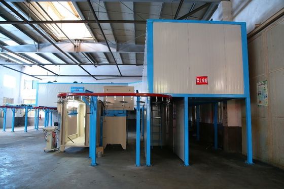 Máquina de revestimento automático de pó de alta produtividade