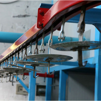 Linha de produção de revestimento em pó de operação suave totalmente automática fácil de operar