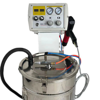 Máquina de revestimento eletrostático automático para revestimento de metais
