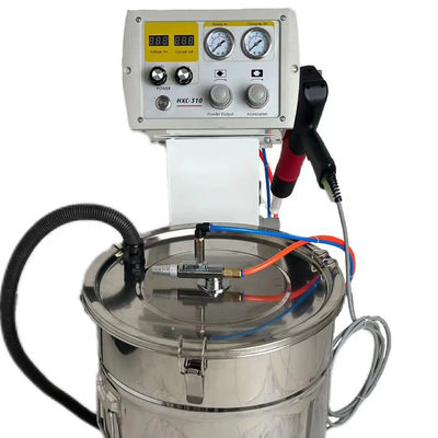 Revestimento liso com equipamento de pintura em pó eletrostático WL-03 e energia elétrica