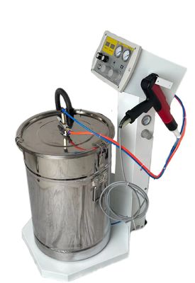 Revestimento liso com equipamento de pintura em pó eletrostático WL-03 e energia elétrica