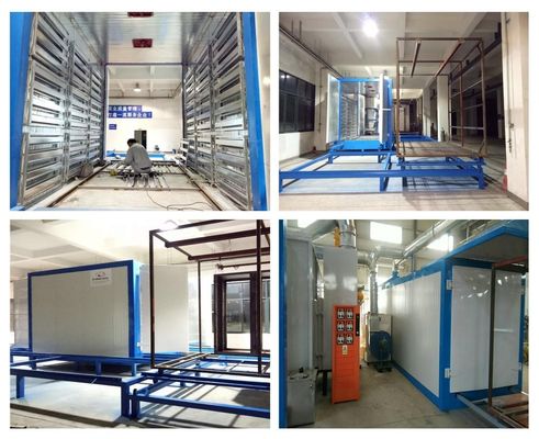 Segurança Forno de revestimento de pó personalizado Eficiência energética Controle preciso