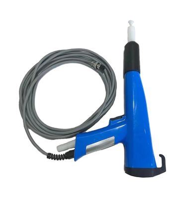 Pistola de pulverização de revestimento de construção com absorção de vibração e controle preciso