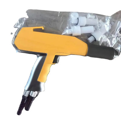 Pistola eletrostática de revestimento de pó de substrato metálico com spray automático e cabine científica