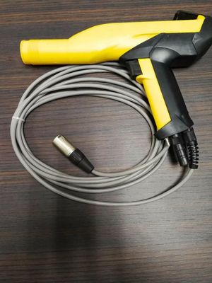 Dispositivo de revestimento de pó eletrostático de 200 mm para projetos de revestimento de metais