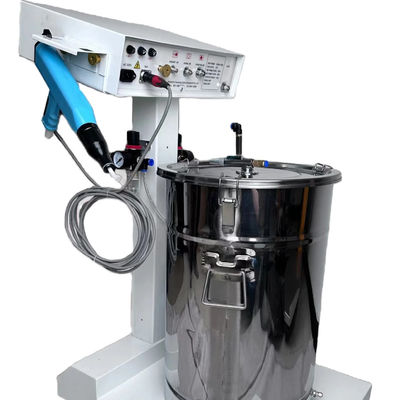 Máquina de revestimento em pó de mudança rápida de cor 28 kg peso baixo custo de manutenção