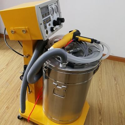 Máquina de pulverização de revestimento electrostático de 28 kg de peso para fábrica