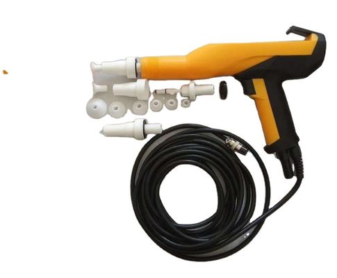 54*56*75 Tamanho Máquina de pulverização manual portátil de revestimento em pó para substratos de aço