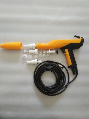 54*56*75 Tamanho Máquina de pulverização manual portátil de revestimento em pó para substratos de aço