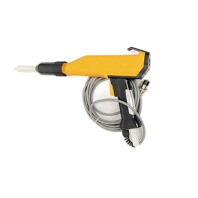 Arma de revestimento de pó eletrostático portátil para oficinas de reparação de máquinas dentro do laboratório