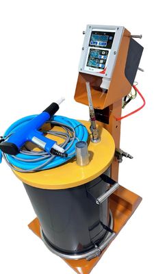 Máquina de revestimento de pó industrial personalizada Máquina de pulverização de pó de poupança de espaço