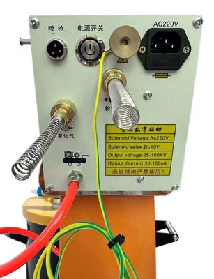 Máquina de revestimento industrial em pó com função de pulverização competitiva e automática