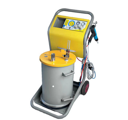 Máquina de revestimento de pó industrial segura Construção pulverizador eletrostático para pintura