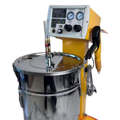 110V/220V Máquina de pulverização de pó eletrostático portátil manual de metal com pistola de pulverização