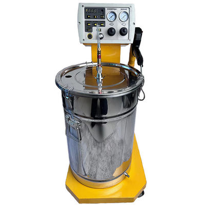 110V/220V Máquina de pulverização de pó eletrostático portátil manual de metal com pistola de pulverização