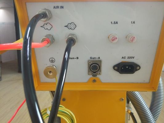 Máquina de pulverização de tinta de substrato de aço com função automática de tensão 110V/220V