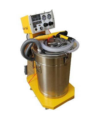 Fábrica de revestimento em pó com máquina automática de eletrofixação de pó de pulverização
