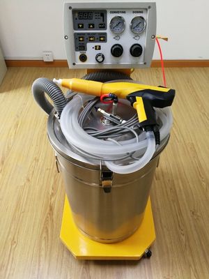 Fábrica de revestimento em pó com máquina automática de eletrofixação de pó de pulverização