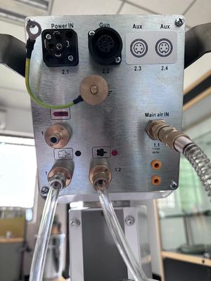 Máquina de revestimento de pó eletrostático de alta tensão de substrato de aço com 110V/220V