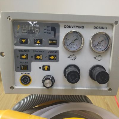 Máquina de pulverização de metal eletrostática de alto efeito em design com cores personalizadas