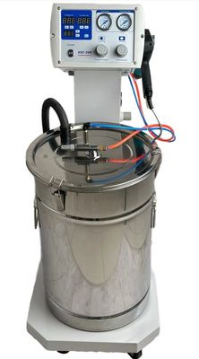 Máquina automática de pulverização de pó fácil de limpar Operação de segurança ecológica