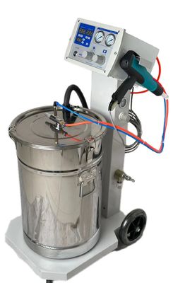 Máquina automática de pulverização de pó fácil de limpar Operação de segurança ecológica