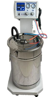 Máquina automática de pulverização de pó fácil de limpar Operação de segurança ecológica