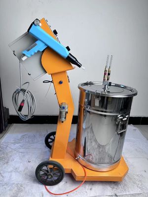 Máquina de revestimento industrial de pó Gema Optiflex 2 B Pulverizador de tinta eletrostático personalizado